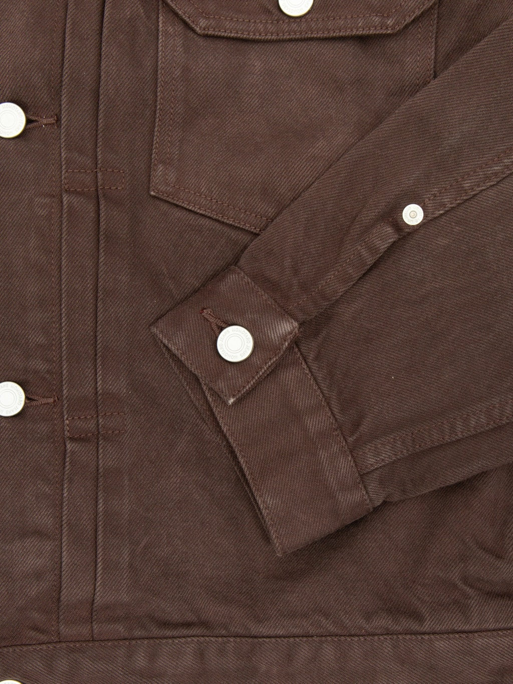Momotaro MMGJ6000 15oz #002 "Onigurumi Dyed" Type II Jacket Brown