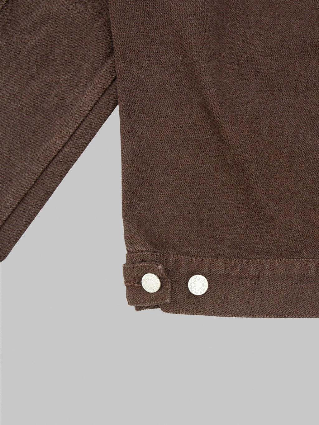 Momotaro MMGJ6000 15oz #002 "Onigurumi Dyed" Type II Jacket Brown