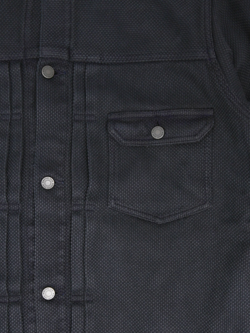 Momotaro Jeans MMGJ6005 #002 Type II Indigo Overdyed Sashiko Jacket