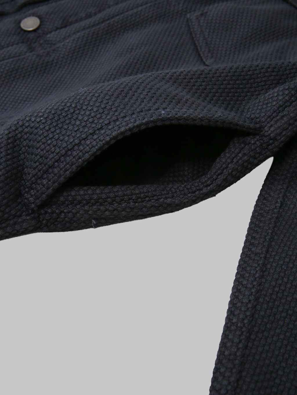 Momotaro Jeans MMGJ6005 #002 Type II Indigo Overdyed Sashiko Jacket