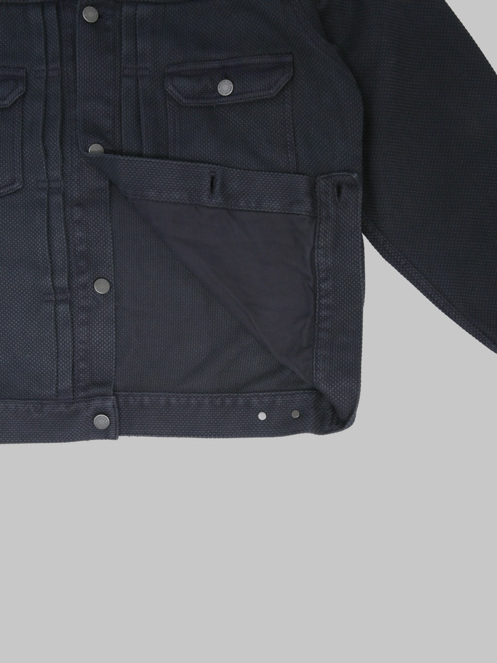Momotaro Jeans MMGJ6005 #002 Type II Indigo Overdyed Sashiko Jacket