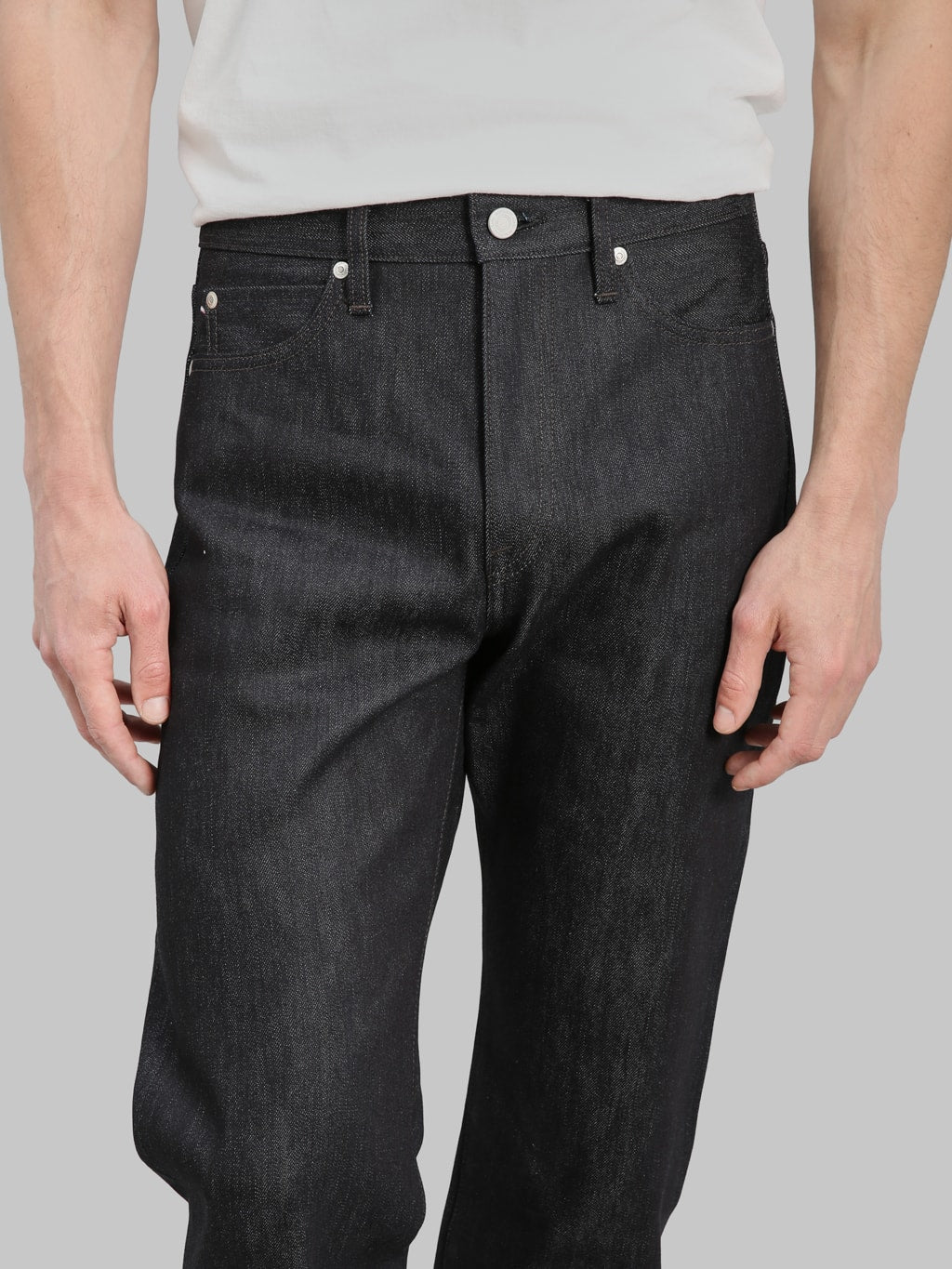 Momotaro Jeans MMJZ0103 #100 Cashmere Straight Jeans iseam