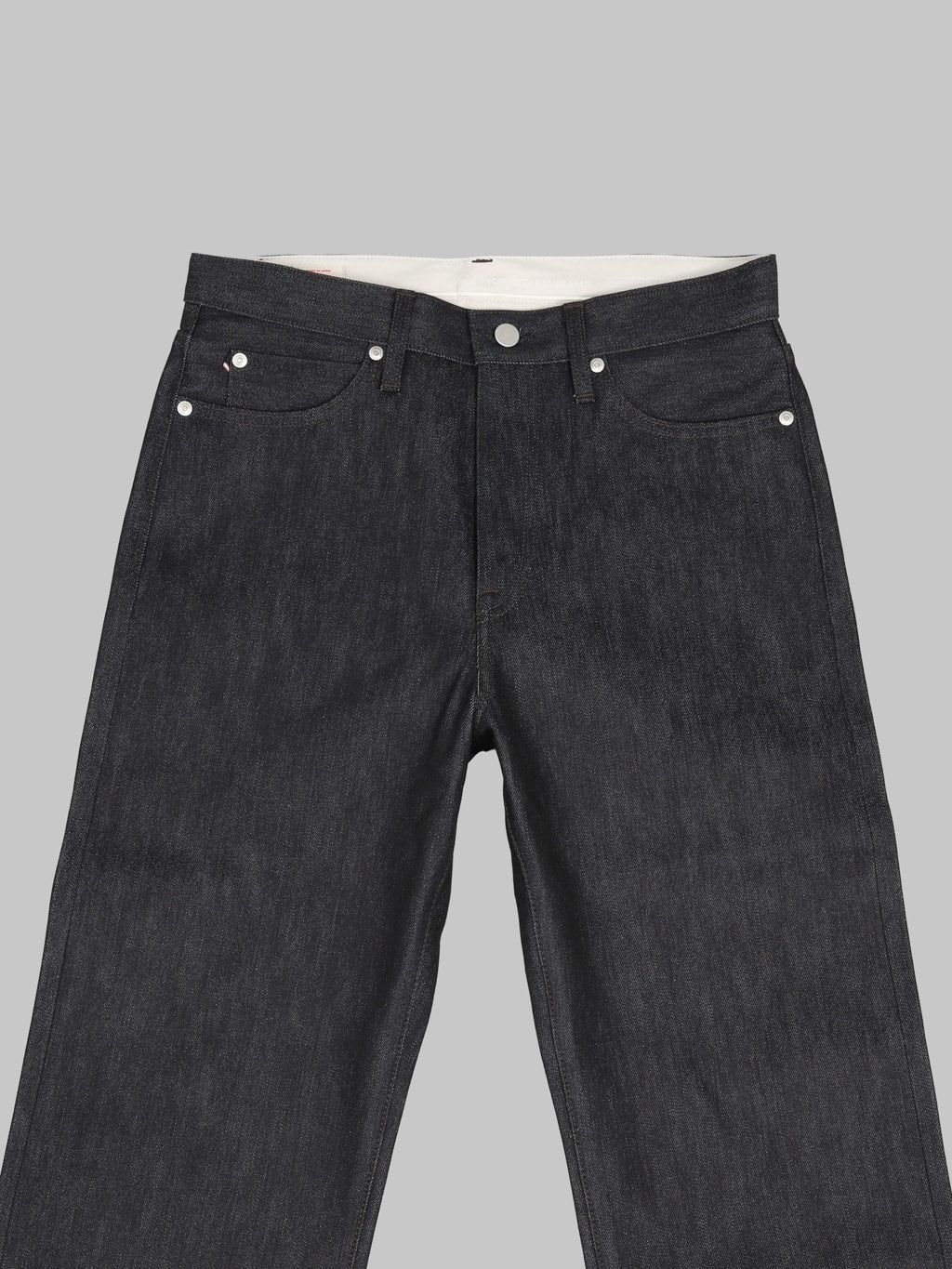 Momotaro Jeans MMJZ0103 #100 Cashmere Straight Jeans waist