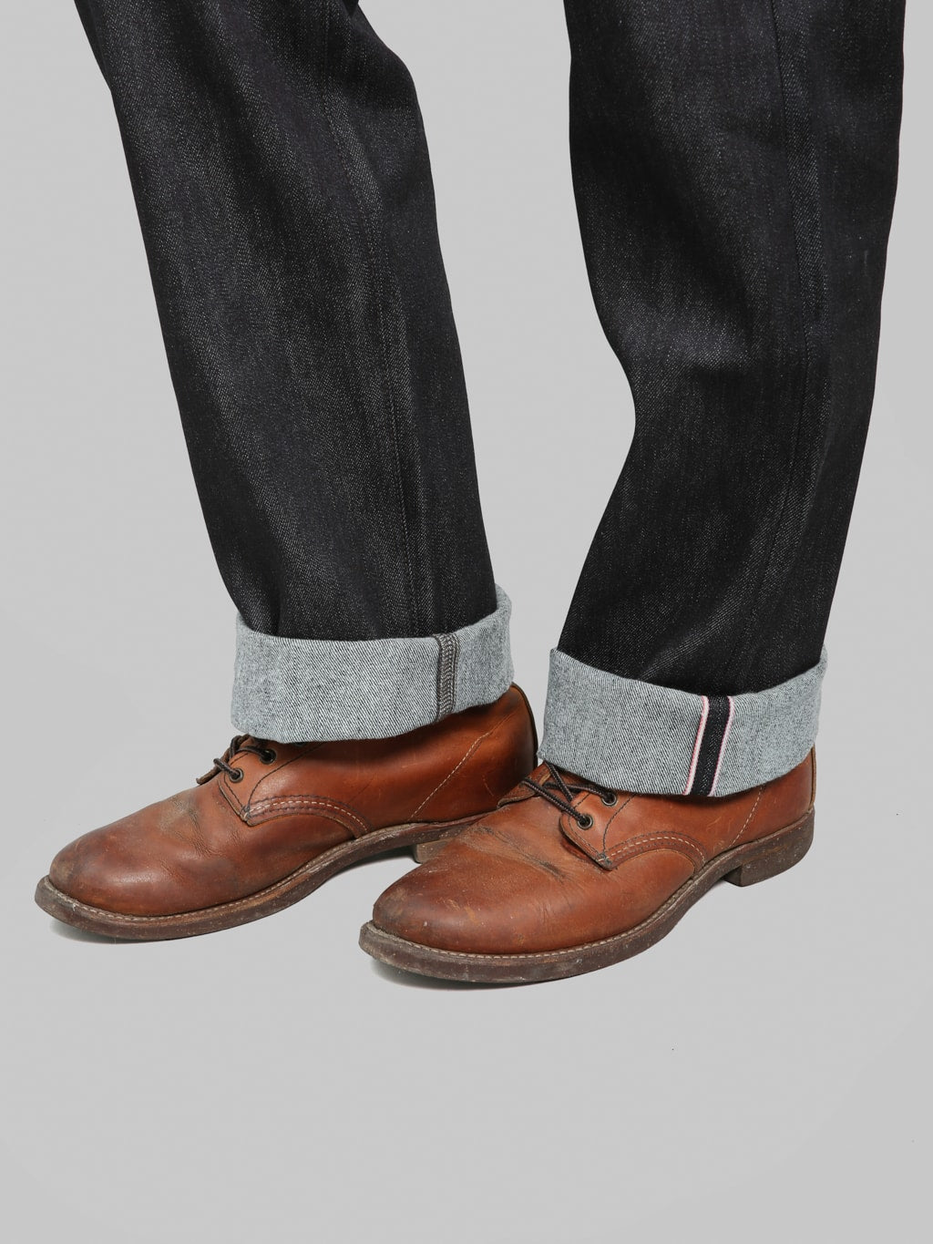 Momotaro Jeans MMJZ0103 #100 Cashmere Straight Jeans weft