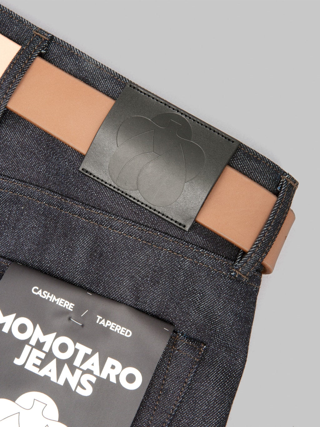 Momotaro MMJZ0203 13.7oz #200 "Cashmere" Tapered Jeans