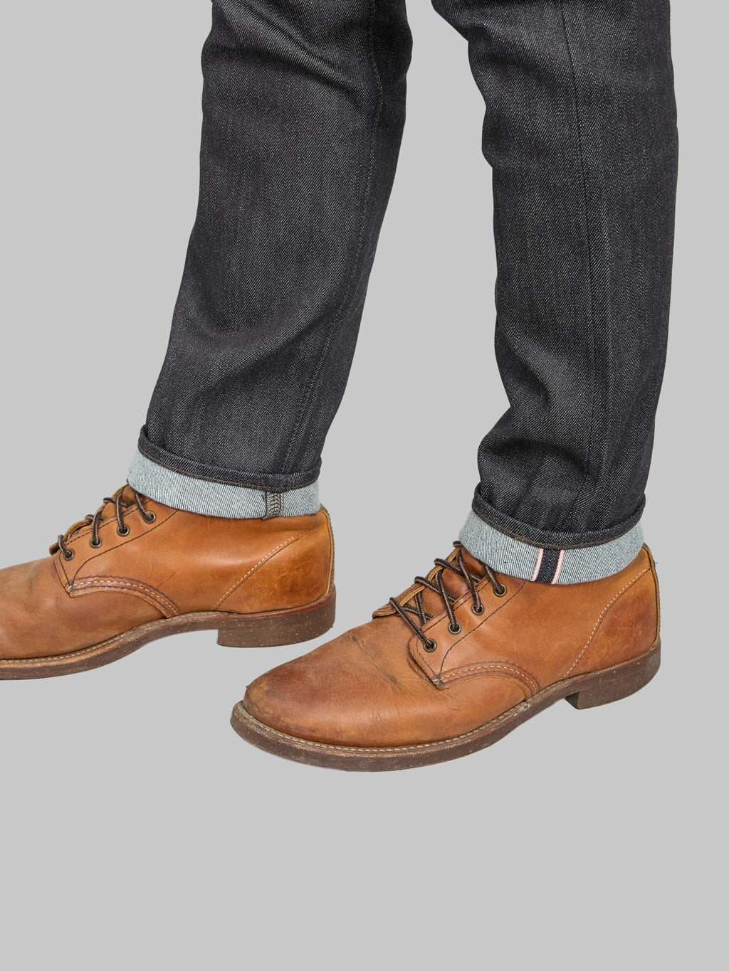 Momotaro MMJZ0303 13.7oz #300 "Cashmere" Slim Jeans