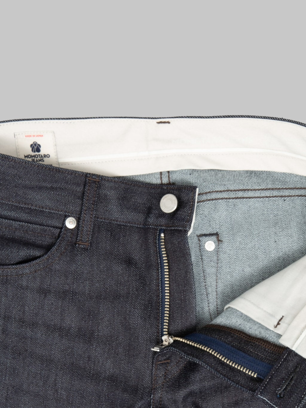 Momotaro MMJZ0303 13.7oz #300 "Cashmere" Slim Jeans