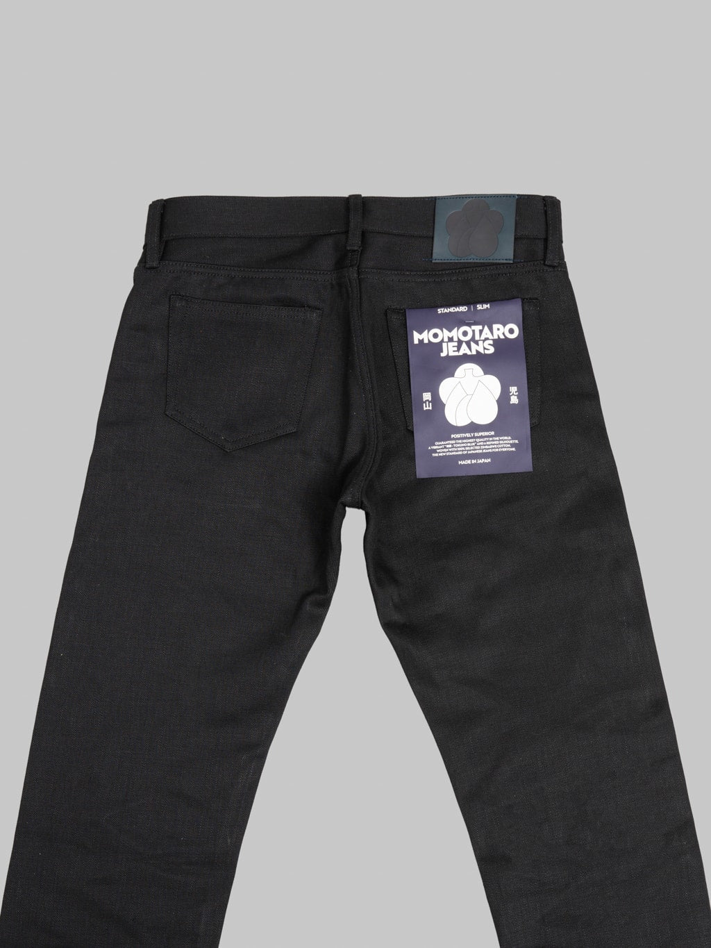 Momotaro MMJZ1300 14.7oz #300 "Standard" Slim Jeans Black