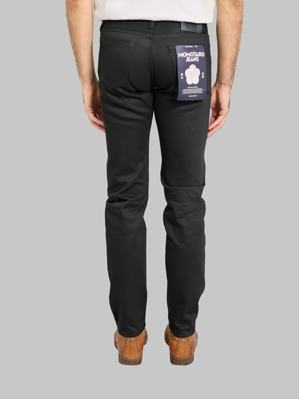 Momotaro MMJZ1300 14.7oz #300 "Standard" Slim Jeans Black