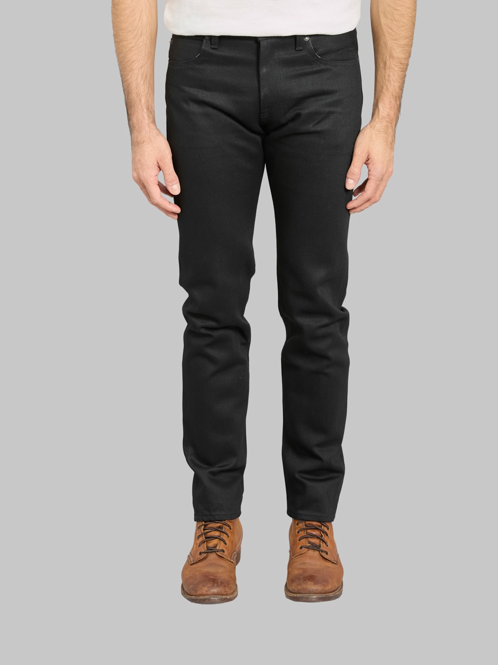 Momotaro MMJZ1300 14.7oz #300 "Standard" Slim Jeans Black
