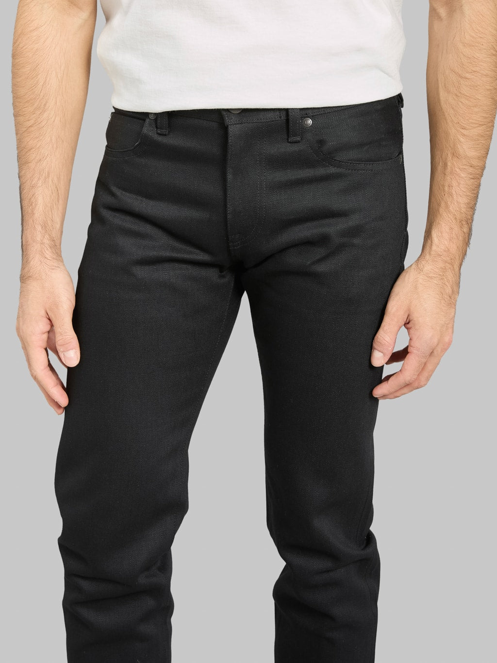 Momotaro MMJZ1300 14.7oz #300 "Standard" Slim Jeans Black