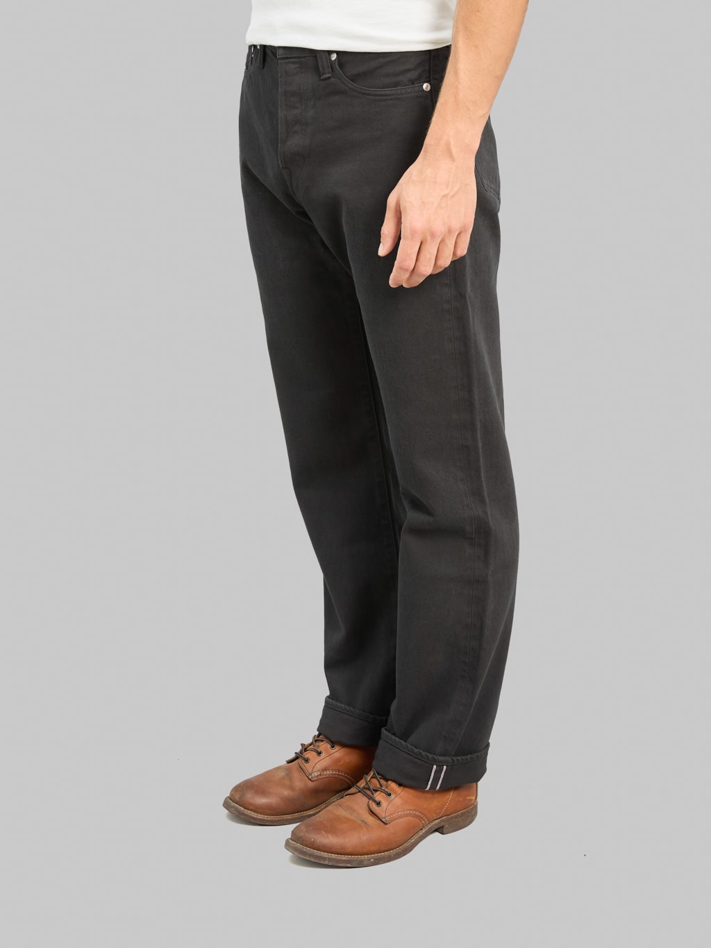 Momotaro Jeans MMJZ6402 #100 15oz "BC Botanical Bamboo Charcoal Dye" Straight Jeans