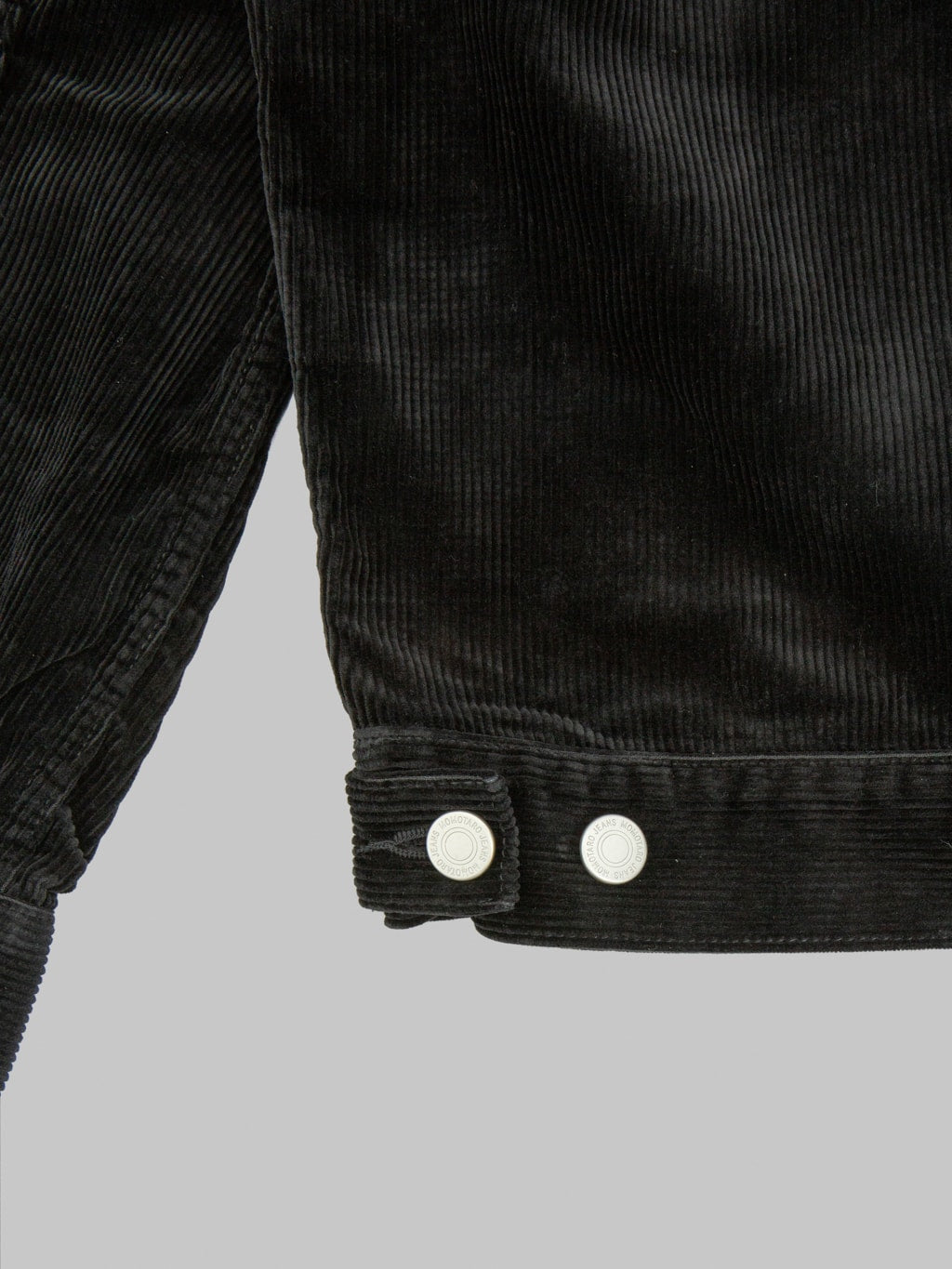 Momotaro MMOT6001 002 Corduroy Jacket Black adjustable