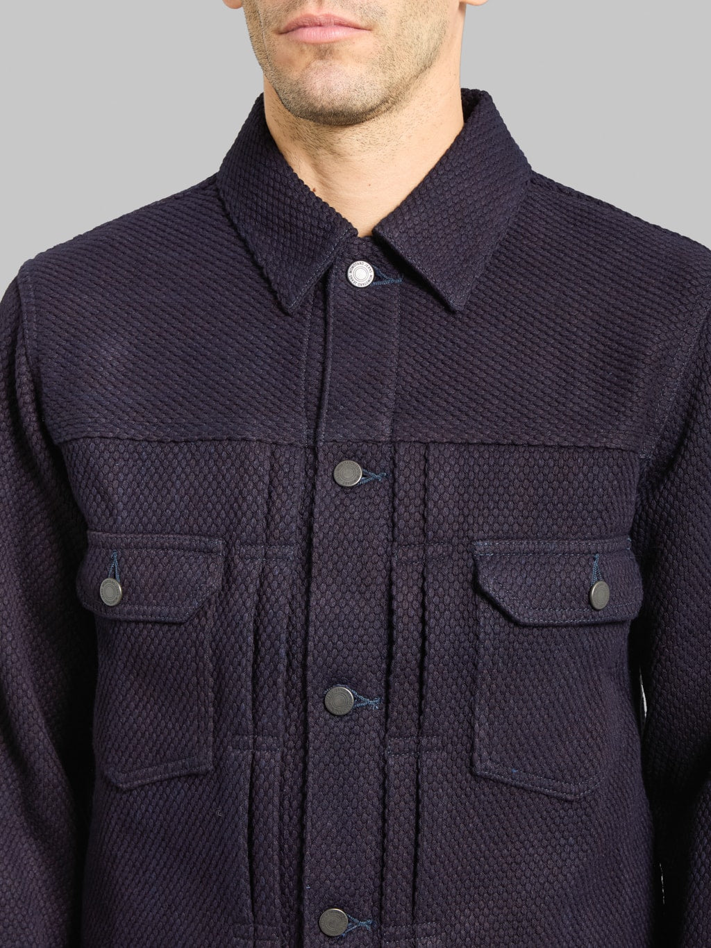 Momotaro MMOT6306 Indigo Heavy Sashiko Type II Jacket