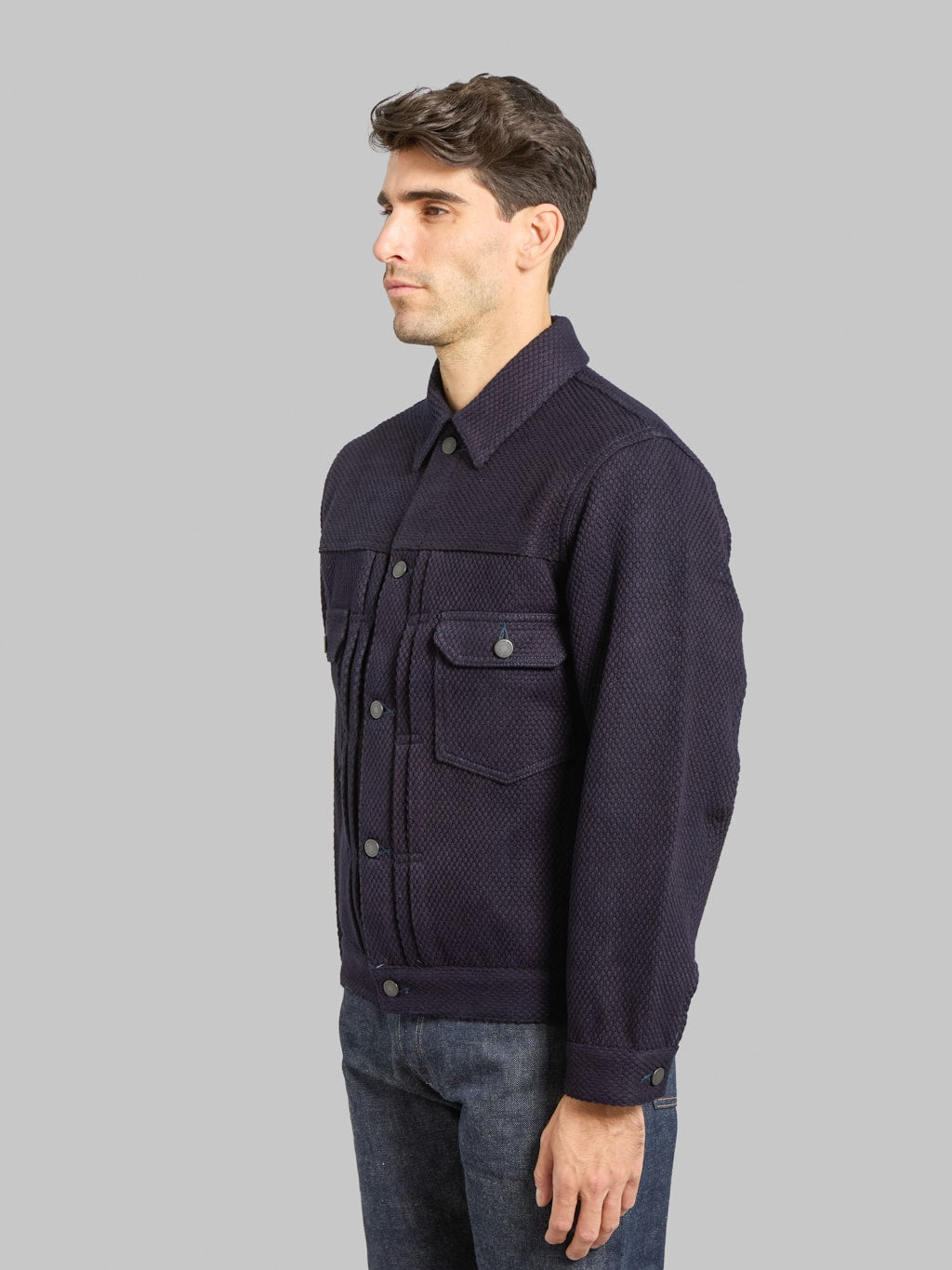 Momotaro MMOT6306 Indigo Heavy Sashiko Type II Jacket