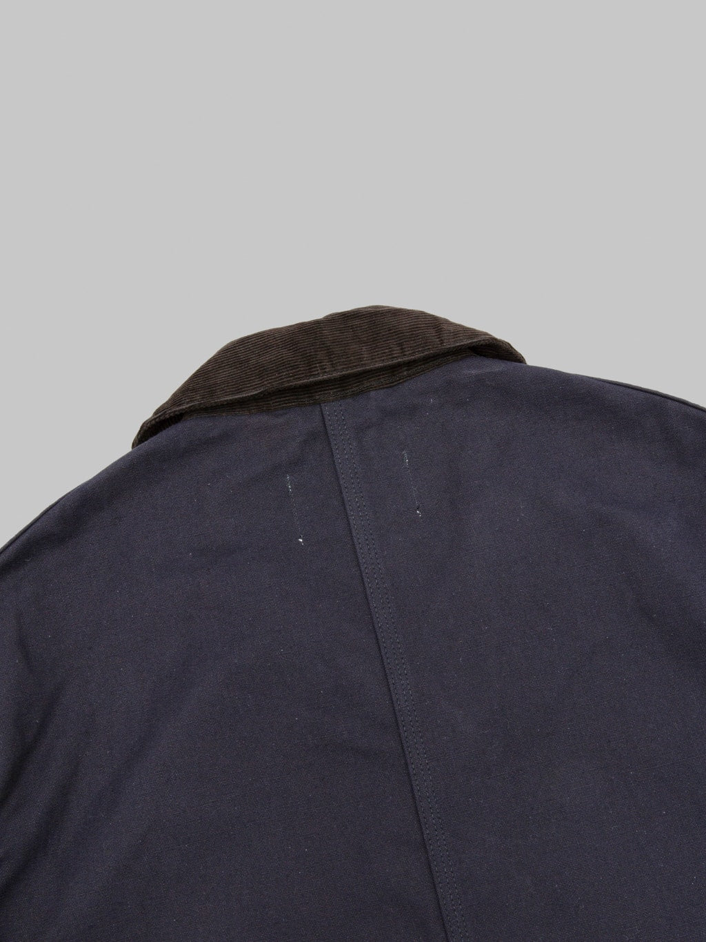 Momotaro MMOT6312 Duck Coverall Navy back collar