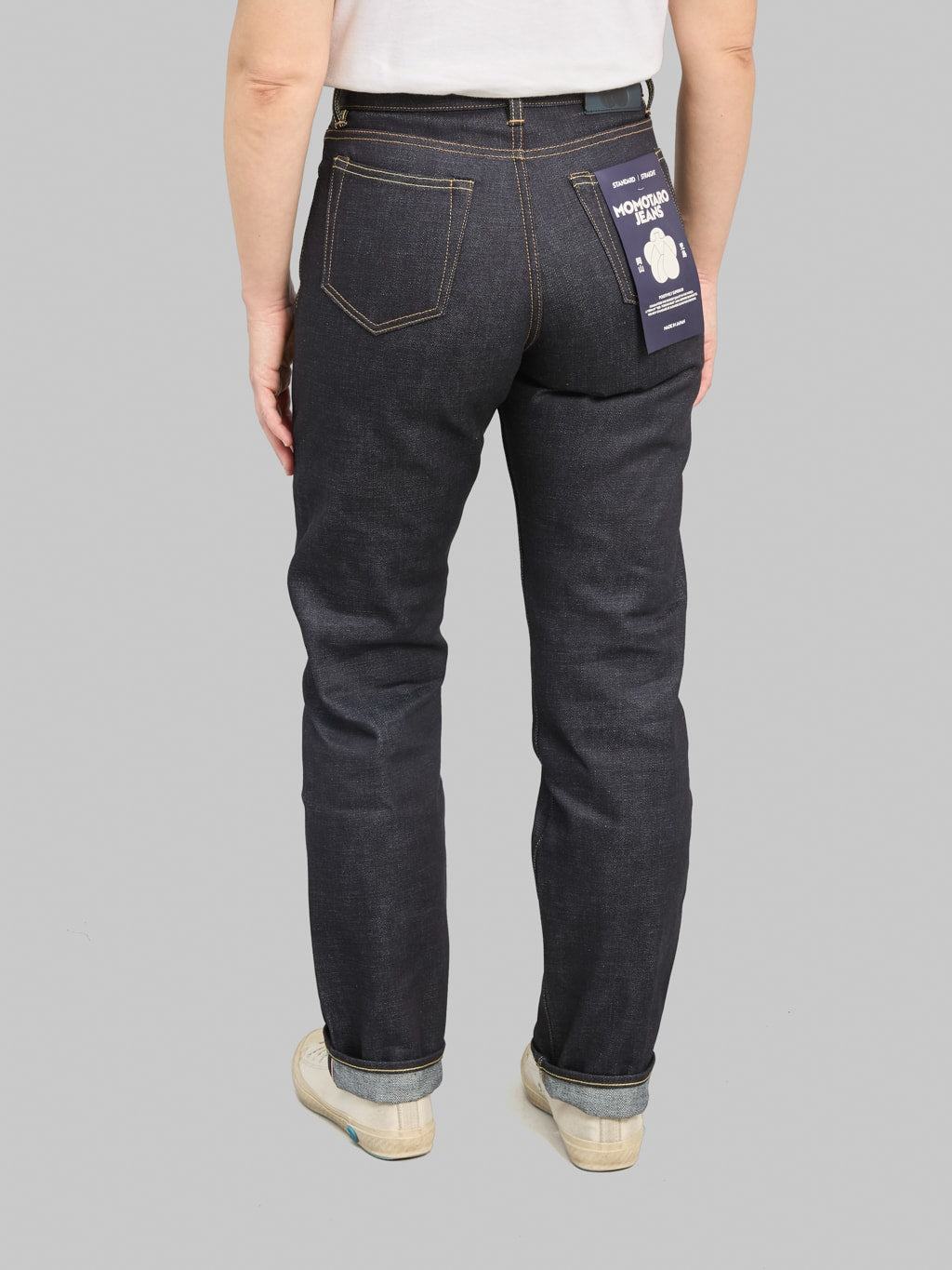 Momotaro Jeans MWJZ0110 #110 14.7oz "Standard" Womens Straight Jeans