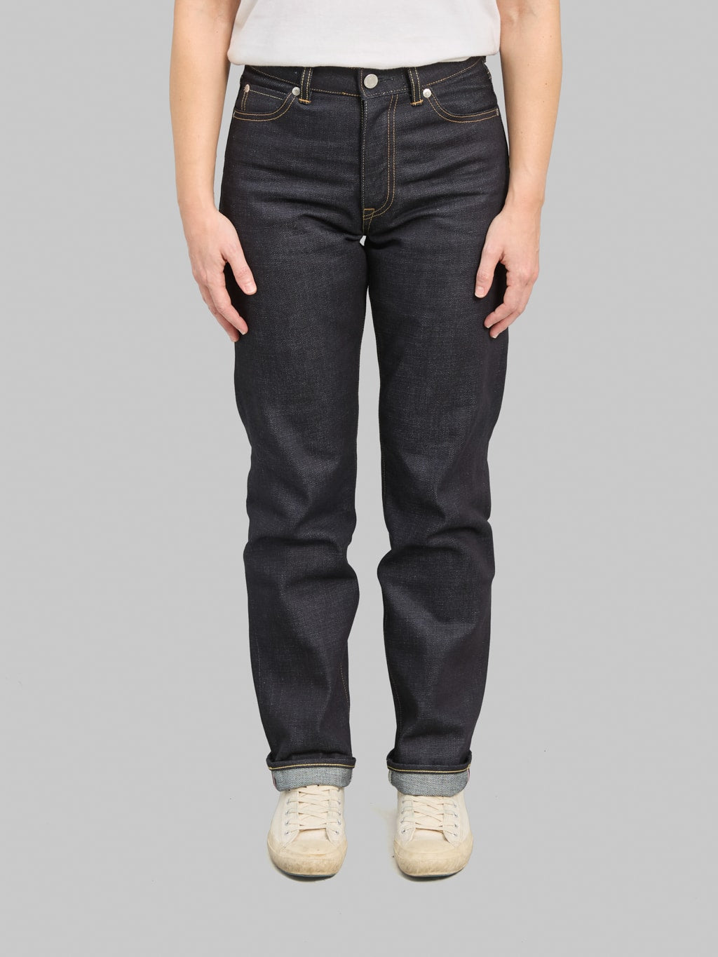 Momotaro Jeans MWJZ0110 #110 14.7oz "Standard" Womens Straight Jeans