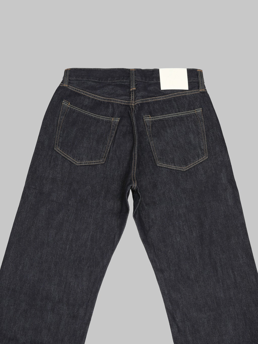 Momotaro Jeans MXJE1506 11oz #400 Lightweight Wide Jeans back pockets