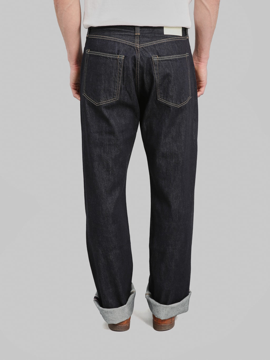 Momotaro Jeans MXJE1506 11oz #400 Lightweight Wide Jeans back