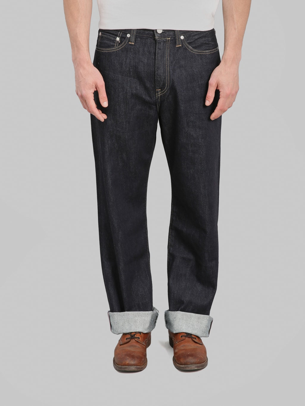 Momotaro Jeans MXJE1506 11oz #400 "Lightweight" Wide Jeans