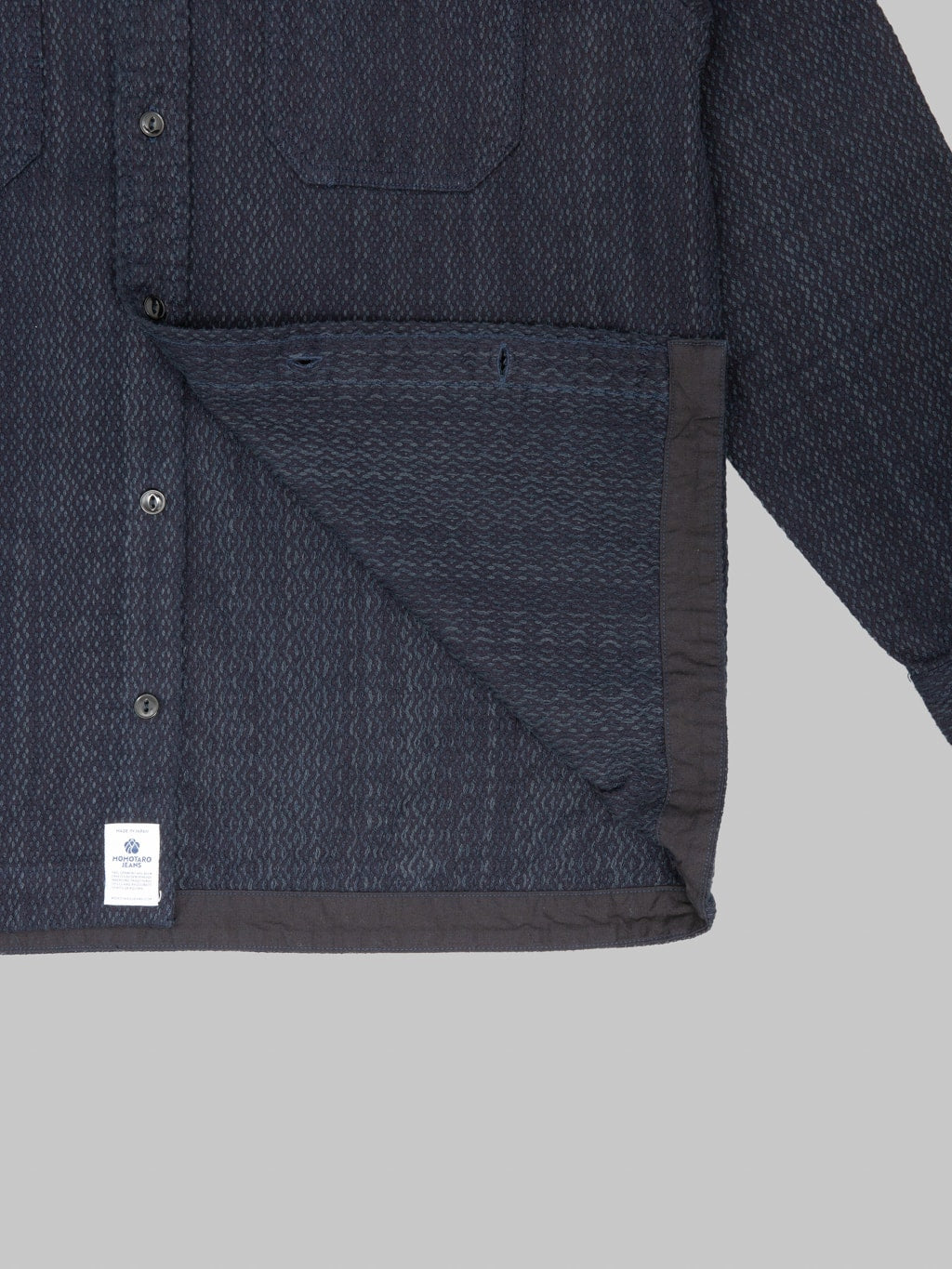Momotaro MXLS1040 Sashiko Work Shirt
