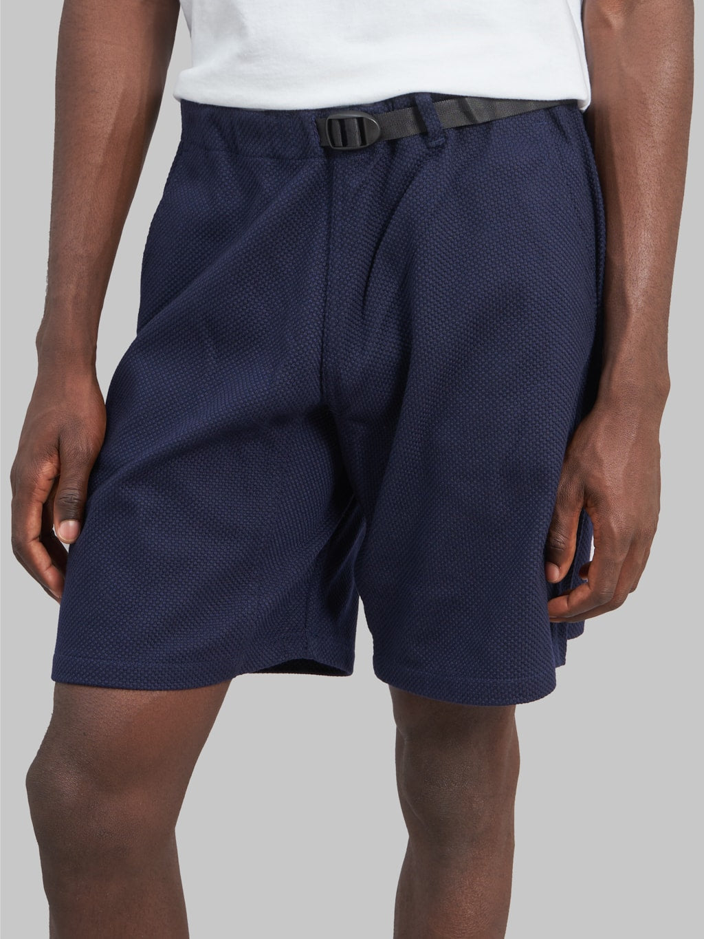  momotaro mxpt 1000 indigo sashiko short pants  waist