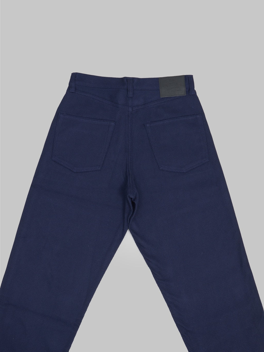 Momotaro MXPT1204 Nylon Sashiko Wide Tapered Jeans