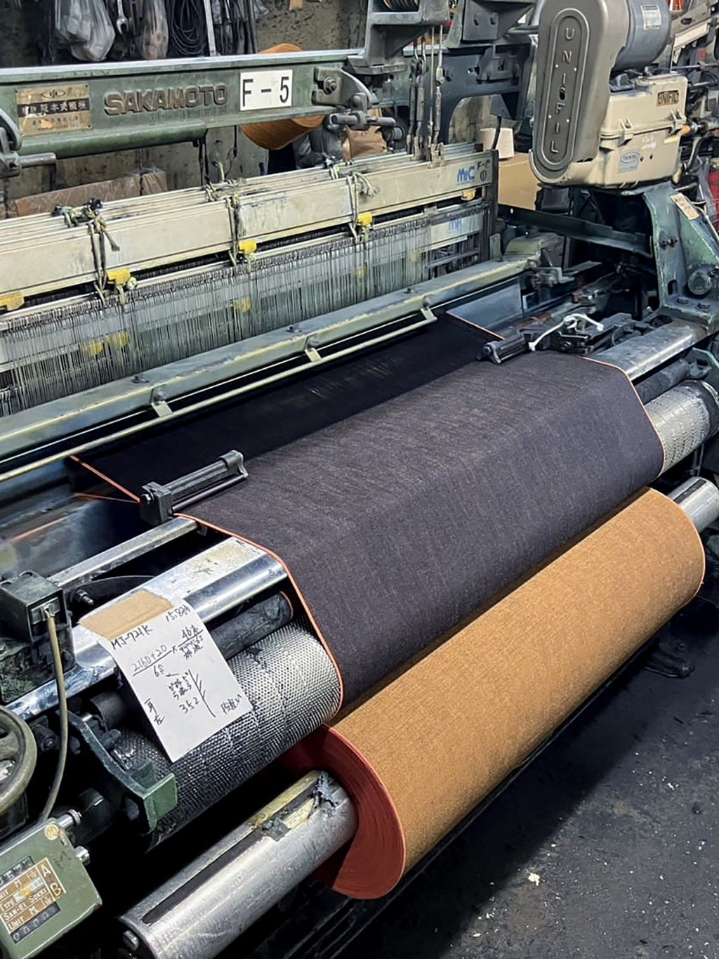 Redcast x Momotaro Wabi Sabi Jeans shuttle loom