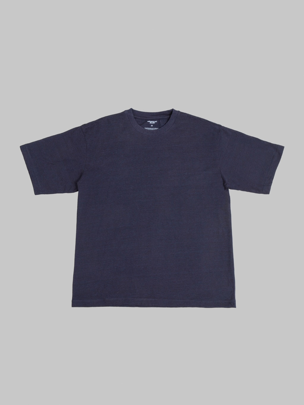 Momotaro MMTS6010 Yarn Dyed T-Shirt Indigo