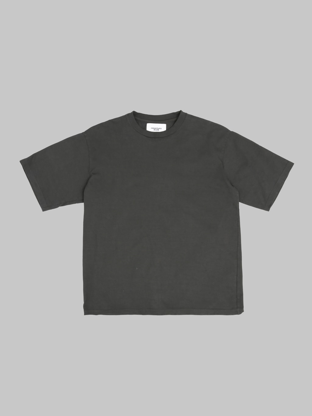 Momotaro Jeans MMTS6029 Zimbabwe Cotton Botanical Dyed T-Shirt Black