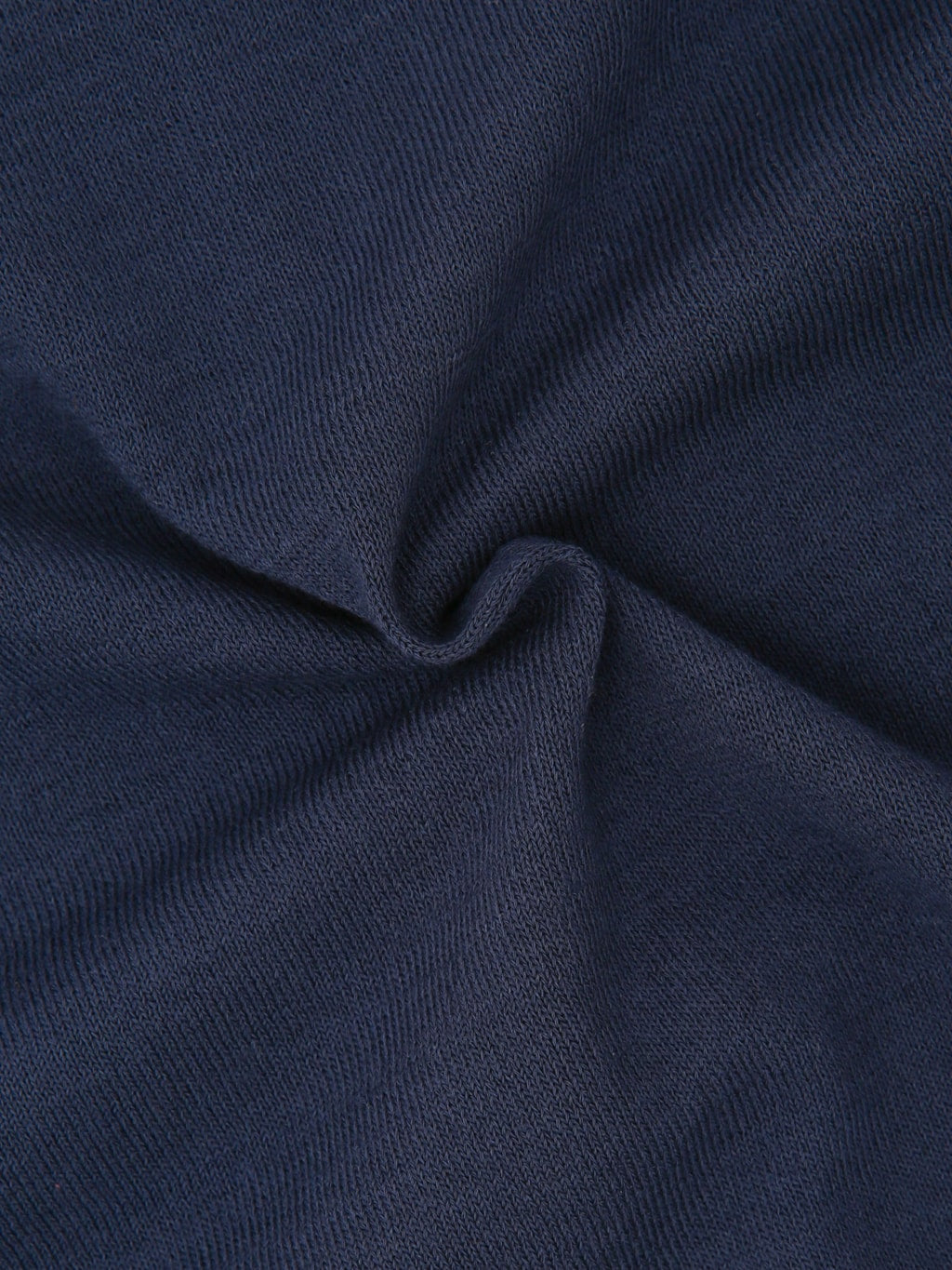 Mooncastle 12G Ice Cotton Crewneck T-Shirt Navy cotton fabric