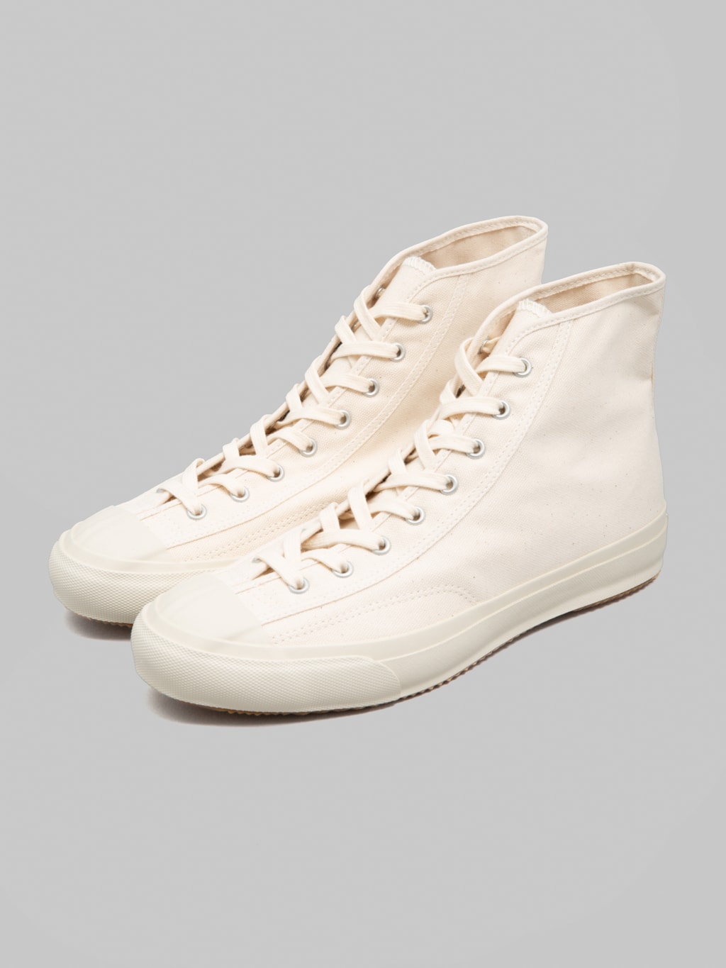 Moonstar Gym Classic Hi White vulcanized