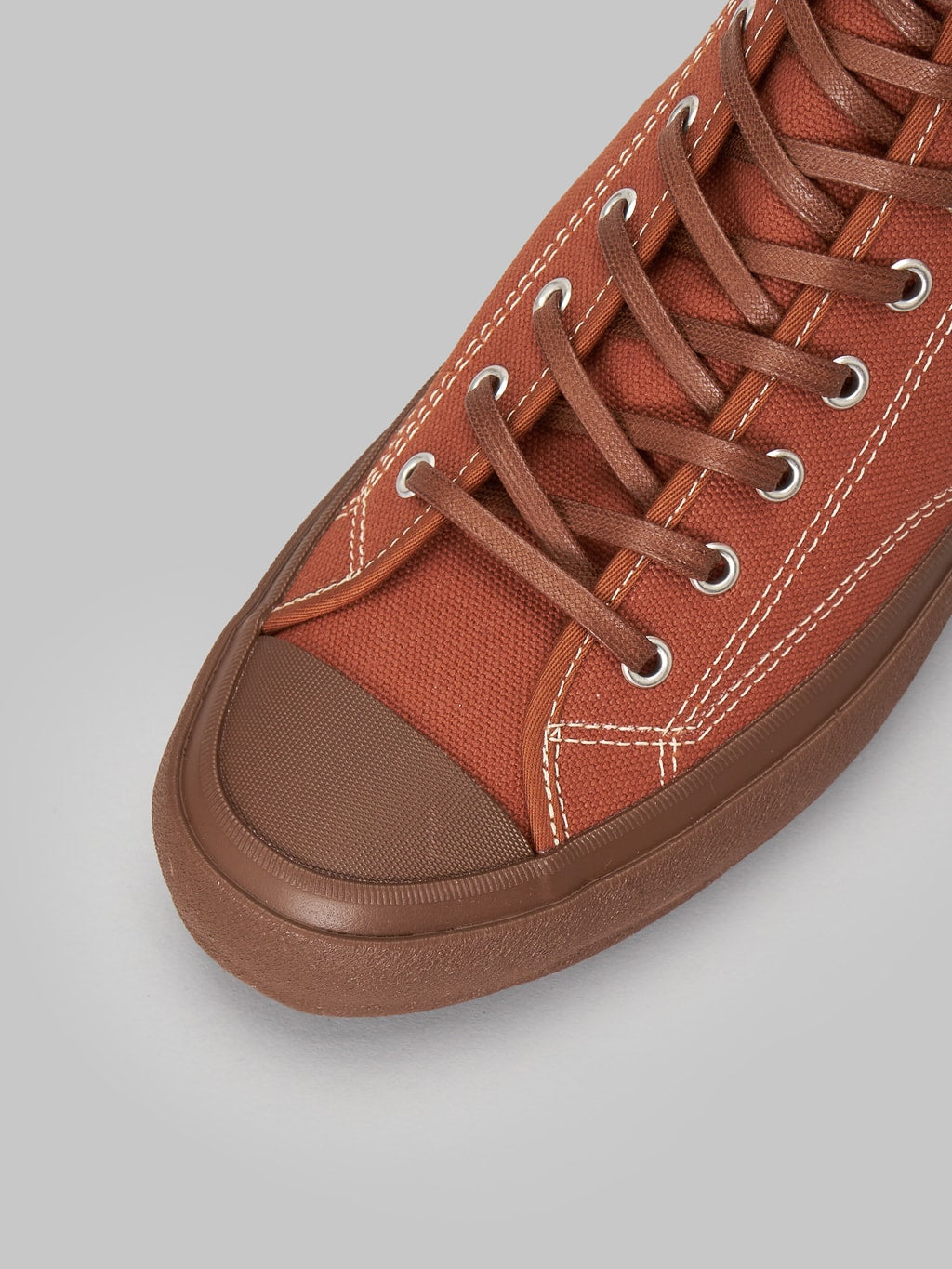 moonstar hi basket fine vulcanized brown sneakers toe