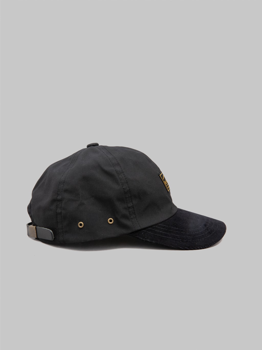 mr fatman waxed cotton bb cap black