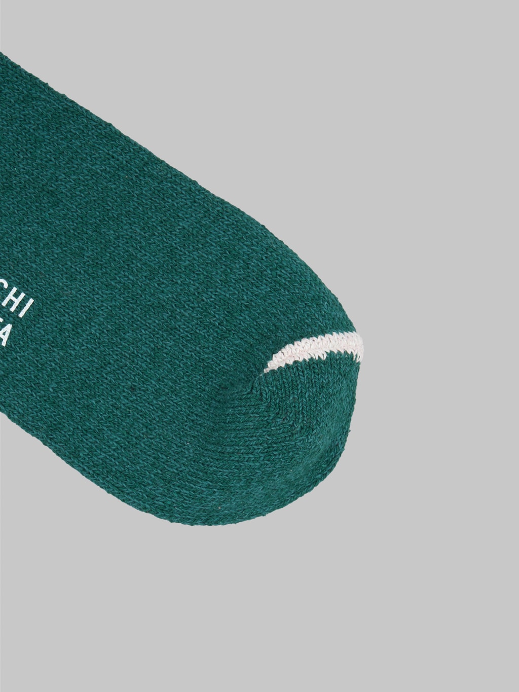 nishiguchi kutsushita silk cotton socks amazon green toe