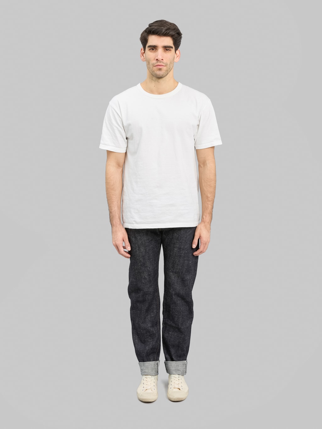 Omoto Denim 0411 Slub Nep Straight Fit Jeans fit