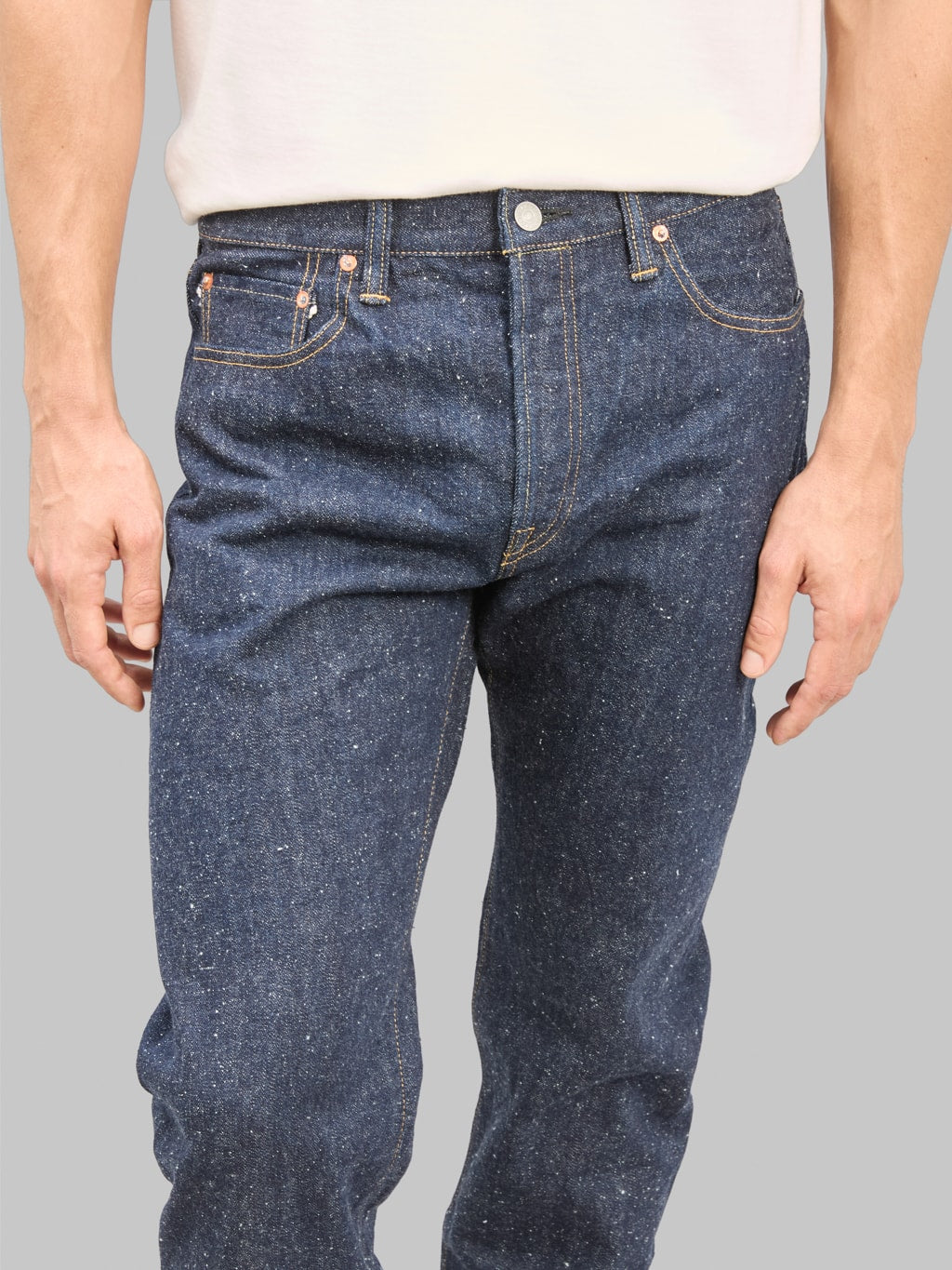 Omoto Denim 0412 16oz Nep Straight Fit Jeans waist