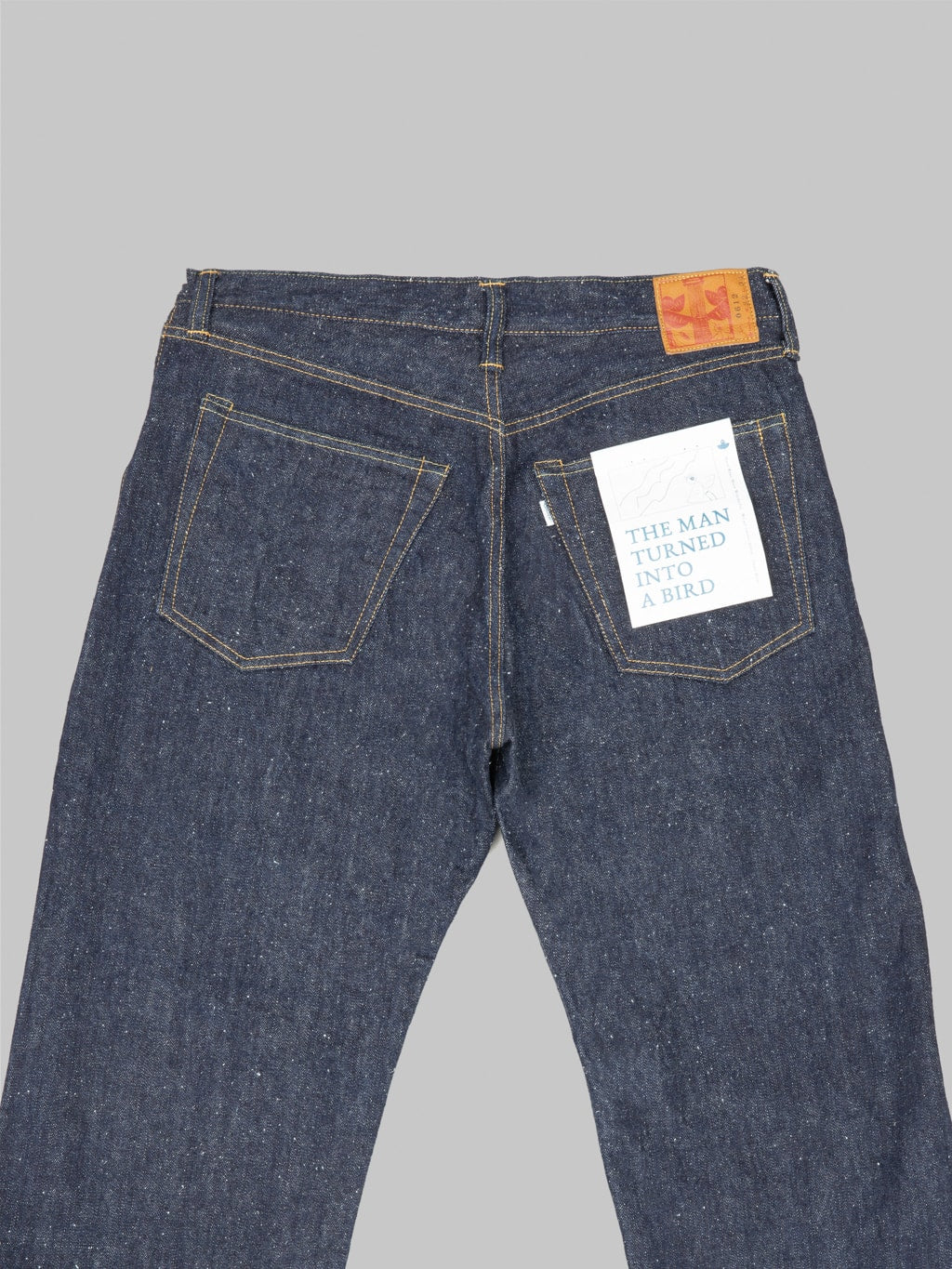 Omoto Denim 0612 16oz Nep Relax Fit Jeans back details