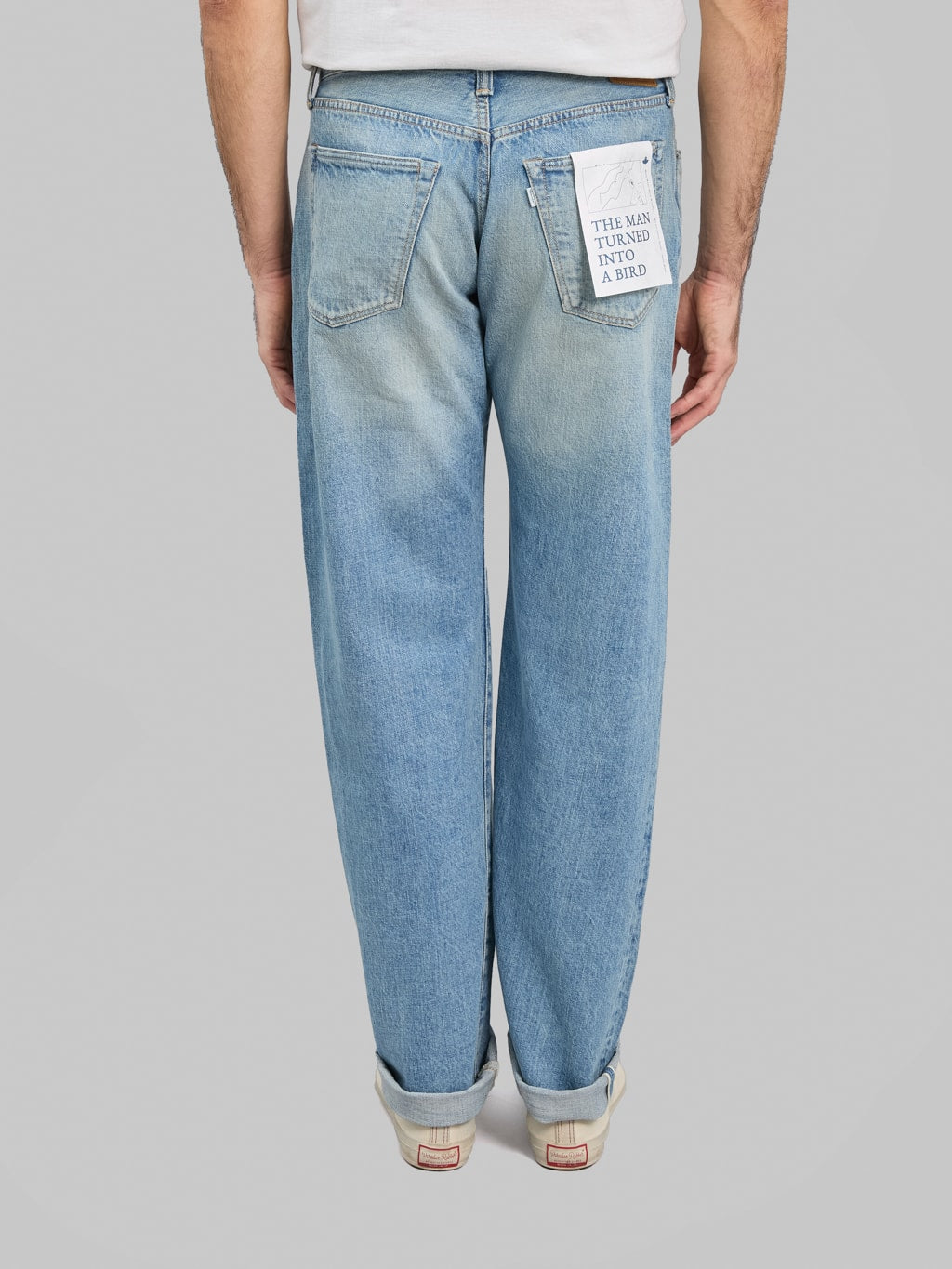 Omoto Denim 0615 Relax Fit 7 Years Wash Jeans back rise