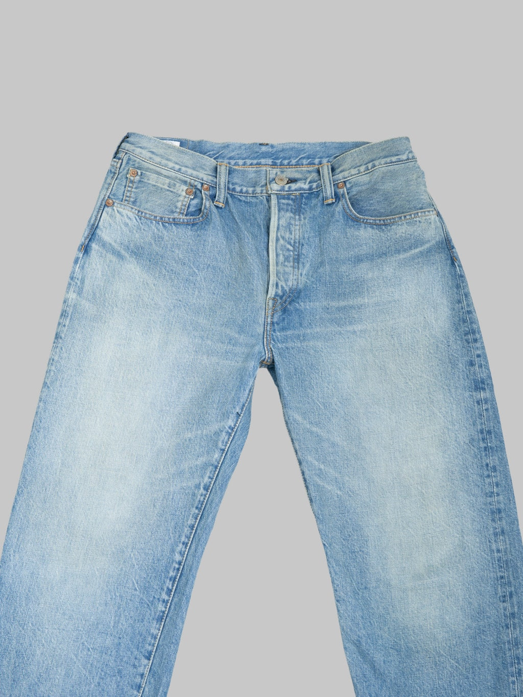 Omoto Denim 0615 Relax Fit 7 Years Wash Jeans waist