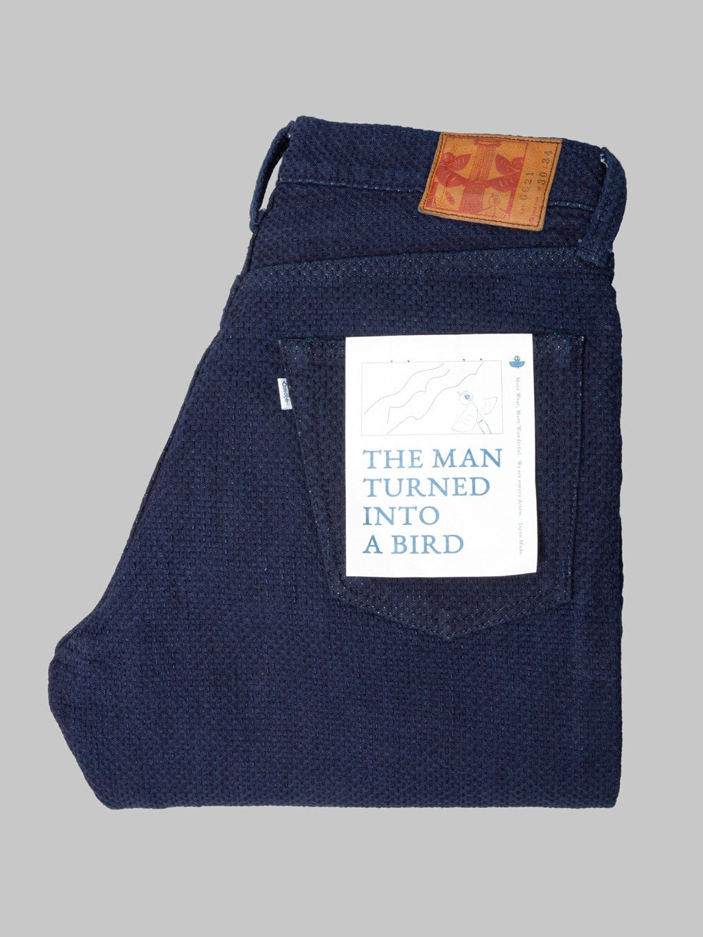 Omoto Denim 0621 Ori Sashi Sashiko Relax Fit Jeans