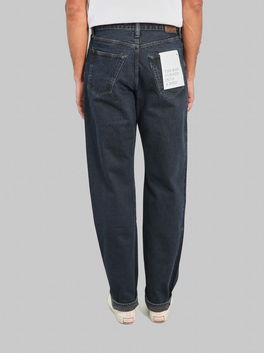 Omoto Denim 0815 13.5oz Loose Fit Jeans Charcoal Dyed