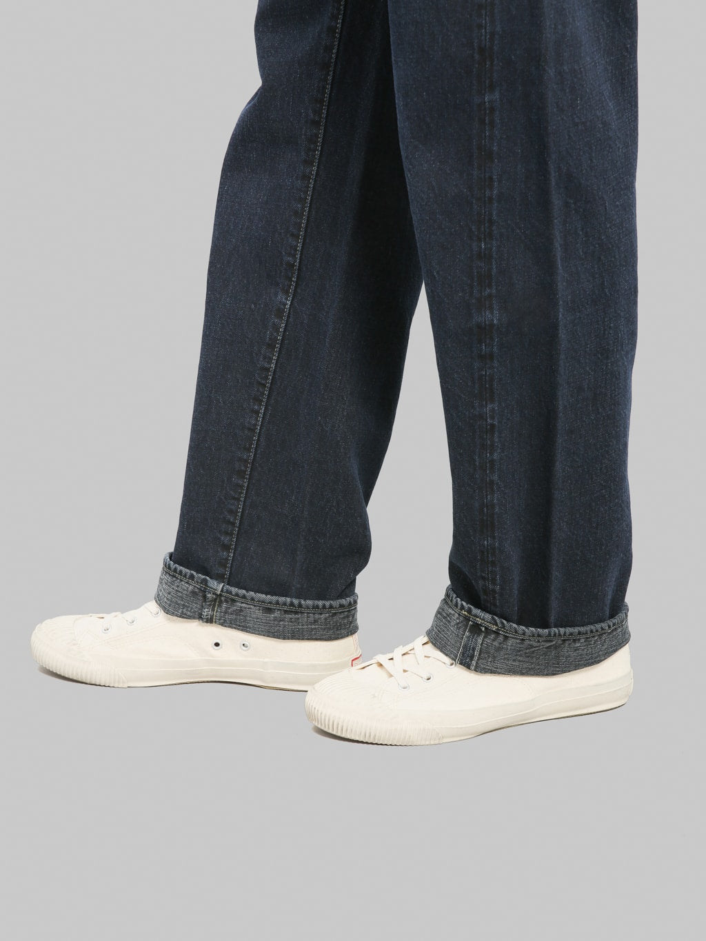 Omoto Denim 0815 13.5oz Loose Fit Jeans Charcoal Dyed