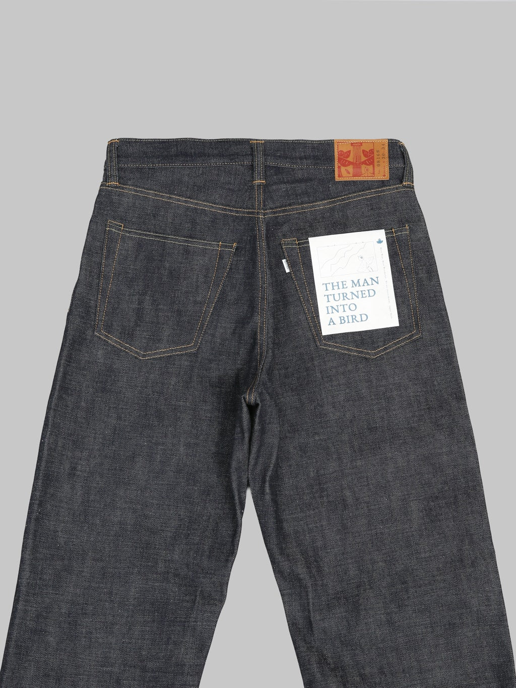 Omoto Denim 0816SZ 15.5oz Raw Denim Loose Fit Jeans