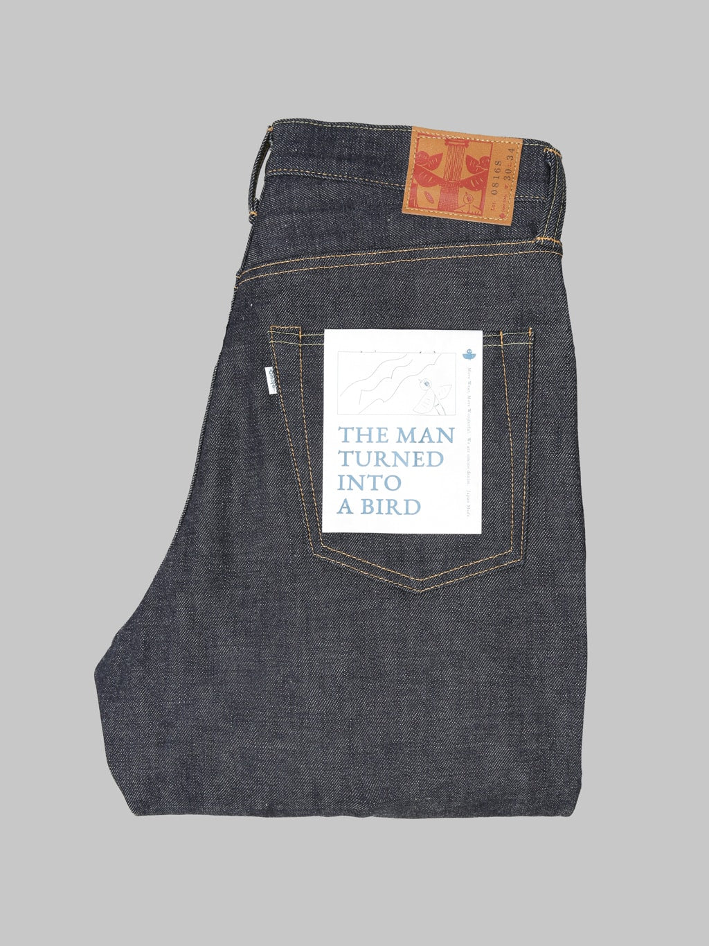 Omoto Denim 0816SZ 15.5oz Raw Denim Loose Fit Jeans