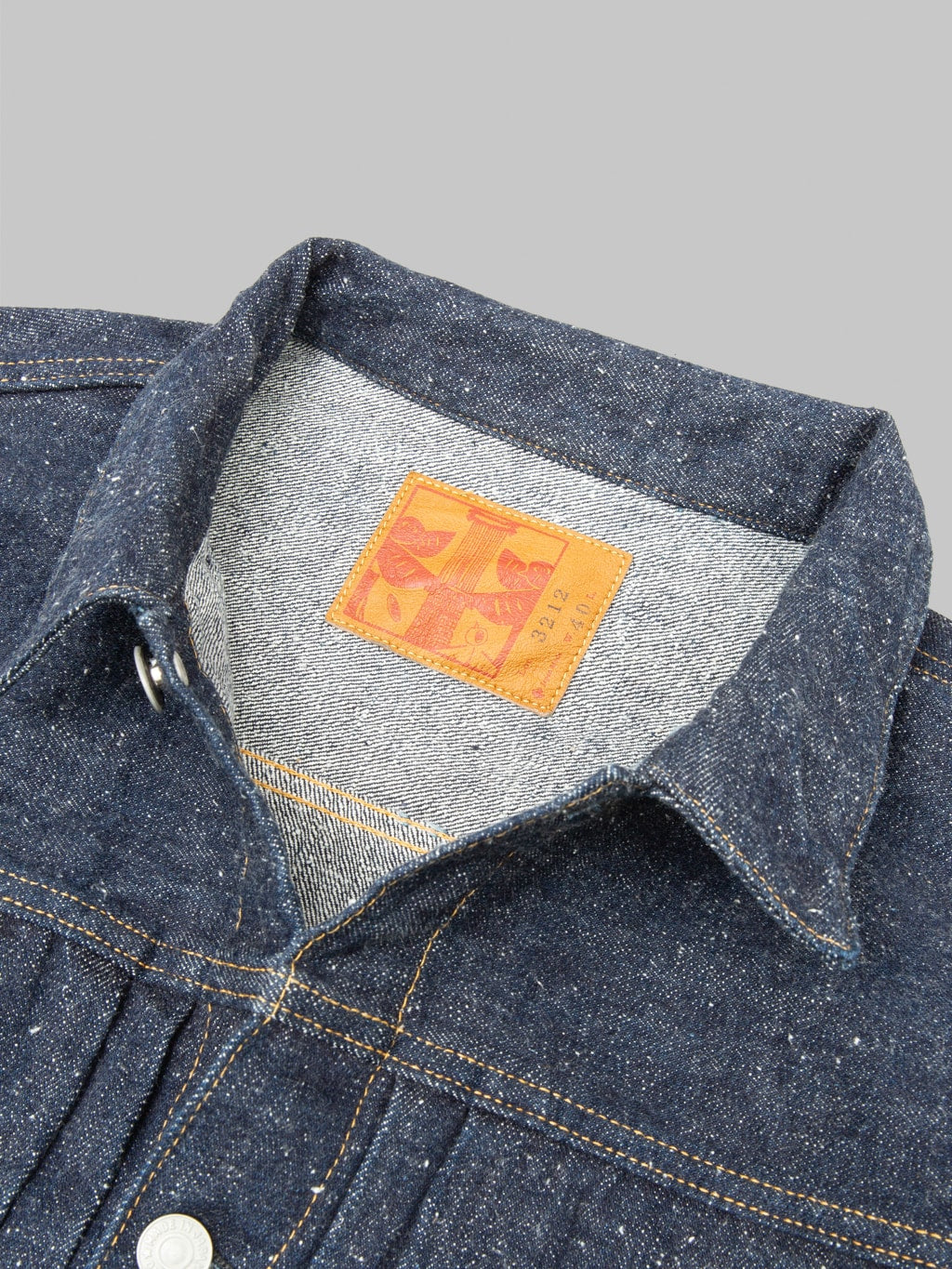 Omoto Denim 3212 16oz Nep Type 2 Jacket interior fabric