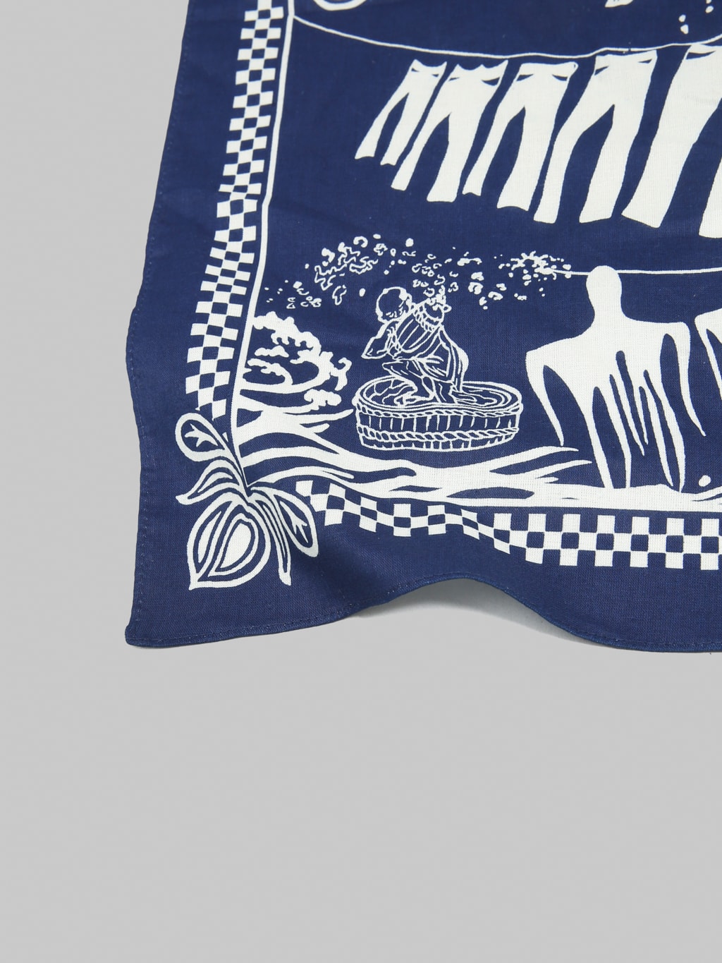 Omoto Denim 9302 Kojima Selvedge Bandana Indigo
