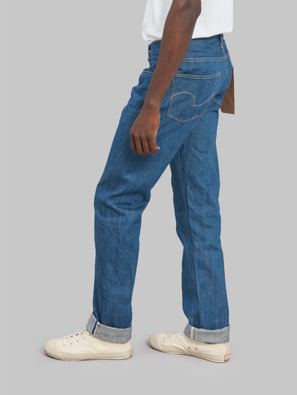 oni old faded blue denim classic straight jeans fitting