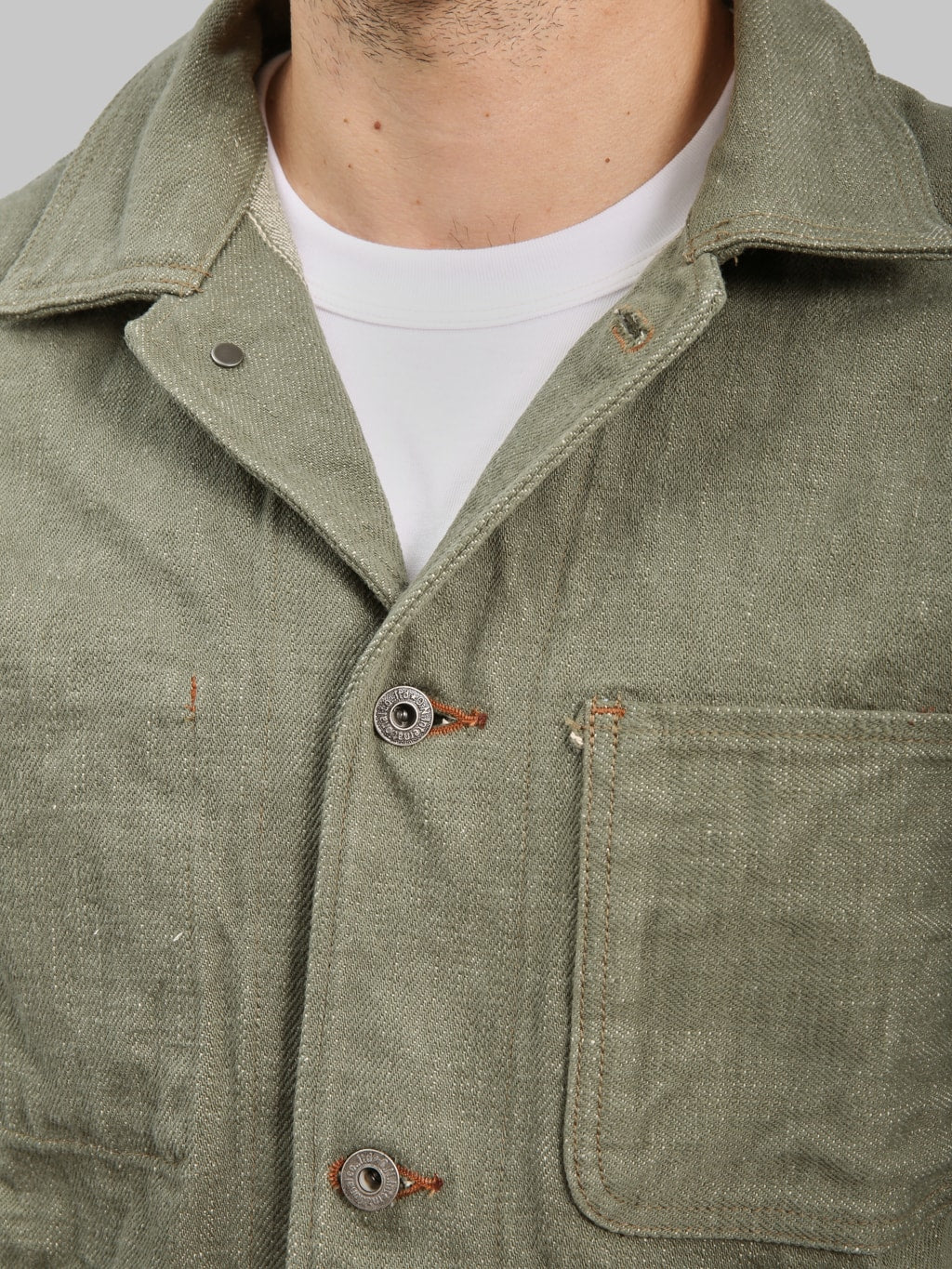 ONI Denim 18oz 03502-OLD18 "Olive Denim" Coverall